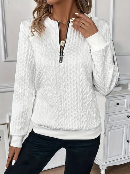 Pull Zippé Casual
