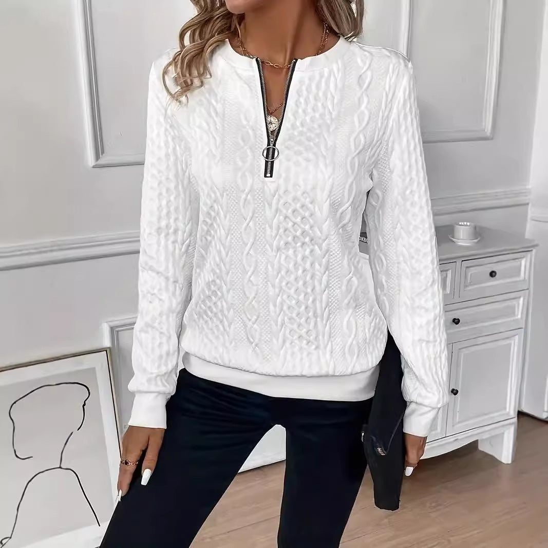 Pull Zippé Casual