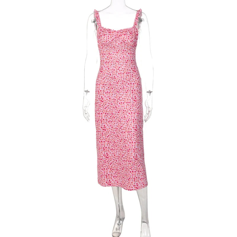 Robe Midi Fleurie Liana