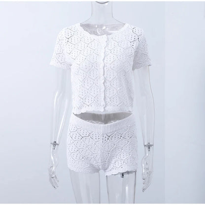 Ensemble Miona Crochet – Look Chic et Naturel