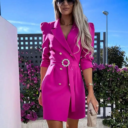 Robe Tailleur Ceinture