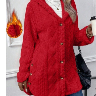 Manteau Cosy Boutonné